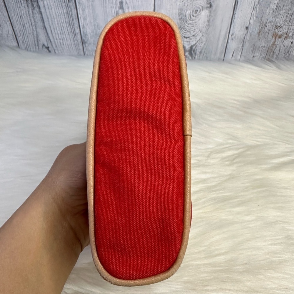 HERMES mini bolide pouch in red - Picture 7 of 17